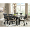  Signature Design by Ashley Tyler Creek D736D4 7 pc Dining Set IMAGE 1