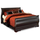  Size_Queen  -- Signature Design by Ashley Huey Vineyard Sleigh Bed IMAGE 1