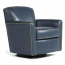  Flexsteel Kingman Swivel Leather Accent Chair Kingman 336C-13 IMAGE 1