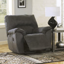  Manufacturer Color_Pewter  -- Tambo Rocker Leather Look Recliner IMAGE 2
