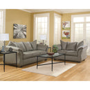  Manufacturer Color_Cobblestone  -- Signature Design by Ashley Darcy Stationary Fabric Loveseat IMAGE 5