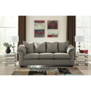  Manufacturer Color_Cobblestone  -- Signature Design by Ashley Darcy Stationary Fabric Sofa IMAGE 2