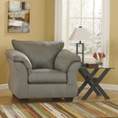 Manufacturer Color_Cobblestone  -- Signature Design by Ashley Darcy Stationary Fabric Chair IMAGE 1