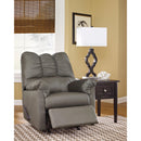  Manufacturer Color_Cobblestone  -- Signature Design by Ashley Darcy Rocker Fabric Recliner IMAGE 2
