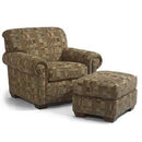  Flexsteel Main Street Fabric Ottoman Main Street 5988-08 IMAGE 2