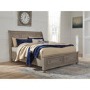  Signature Design by Ashley Lettner B733 7 pc Queen Sleigh Storage Bedroom Set IMAGE 2