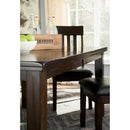  Signature Design by Ashley Haddigan Dining Table D596-35 IMAGE 2