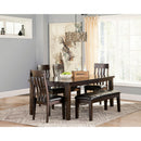  Signature Design by Ashley Haddigan Dining Table D596-35 IMAGE 3