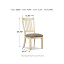  Signature Design by Ashley Bolanburg D647D7 5 pc Dining Set IMAGE 19