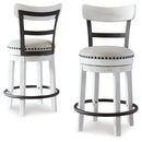  Signature Design by Ashley Valebeck D546D13 3 pc Counter Height Dining Set IMAGE 4