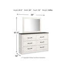  Signature Design by Ashley Gerridan B1190B22 6 pc Full Panel Bedroom Set IMAGE 16