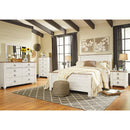 Size_Queen  -- Signature Design by Ashley Willowton Panel Bed IMAGE 8