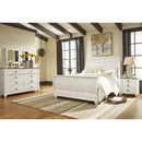  Size_Queen  -- Signature Design by Ashley Willowton Sleigh Bed IMAGE 2
