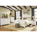  Size_Queen  -- Signature Design by Ashley Willowton Sleigh Bed IMAGE 4