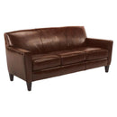  Flexsteel Digby Stationary Leather Sofa 3966-31 IMAGE 1