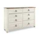  Signature Design by Ashley Willowton B267B61 7 pc King Sleigh Bedroom Set IMAGE 3