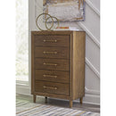  Signature Design by Ashley Lyncott B615 8 pc King Upholstered Panel Bedroom Set IMAGE 5