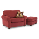 Flexsteel Thornton Stationary Fabric Chair 5535-101-229-60 IMAGE 4