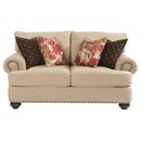  Flexsteel Patterson Stationary Fabric Loveseat 7322-20-912-11 IMAGE 2