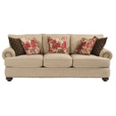  Flexsteel Patterson Stationary Fabric Sofa 7322-31-912-11 IMAGE 2