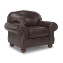  Flexsteel Bexley Stationary Leather Chair 3648-10-983-70 IMAGE 1