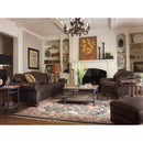  Flexsteel Bexley Stationary Leather Chair 3648-10-983-70 IMAGE 3