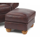  Flexsteel Bexley Leather Ottoman 3646-08-010-70 IMAGE 1