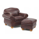  Flexsteel Bexley Leather Ottoman 3646-08-010-70 IMAGE 2