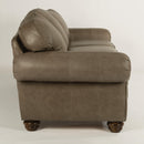  Flexsteel Bexley Stationary Leather Sofa 3646-31-174-01 IMAGE 3
