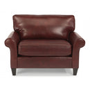  Flexsteel Westside Stationary Leather Chair 3979-101-740-60 IMAGE 1