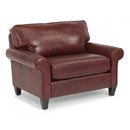 Flexsteel Westside Stationary Leather Chair 3979-101-740-60 IMAGE 2