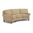  Flexsteel Westside Stationary Leather Sofa 3979-323-430-80 IMAGE 1