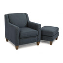  Flexsteel Holly Stationary Fabric Chair 5118-10-296-40 IMAGE 2