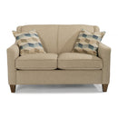  Flexsteel Holly Stationary Fabric Loveseat 5118-20-296-80 IMAGE 1