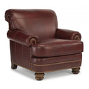  Flexsteel Bay Bridge Stationary Leather Chair B3791-10-740-60 IMAGE 1
