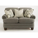  Flexsteel Bay Bridge Stationary Fabric Loveseat 7791-20-010-02 IMAGE 1