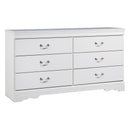  Signature Design by Ashley Anarasia 6-Drawer Dresser B129-31 IMAGE 1