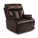  Flexsteel Clive Power Leather Match Recliner 1595-50PH-375-70 IMAGE 1