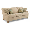  Flexsteel Bay Bridge Stationary Fabric Sofa 7790-31-314-80 IMAGE 2