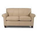  Flexsteel Dana Stationary Leather Loveseat B3990-20-652-80 IMAGE 1