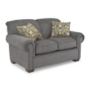  Flexsteel Main Street Stationary Fabric Loveseat 5988-20 551-40 IMAGE 1