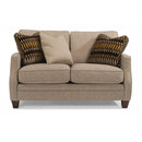  Flexsteel Lennox Stationary Fabric Loveseat 7564-20-720-80 IMAGE 1
