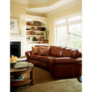  Flexsteel Vail Stationary Leather Sofa 3305-323-388-54 IMAGE 2