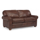  Flexsteel Thornton Leather Full Sleeper Loveseat 3535-43-469-74 IMAGE 1