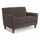  Flexsteel Digby Stationary Leather Loveseat 3966-20-023-02 IMAGE 2