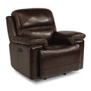  Flexsteel Fenwick Power Glider Leather Recliner 1659-54PH-204-70 IMAGE 2