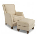  Flexsteel Allison Fabric Ottoman 0124-08-412-11 IMAGE 3