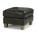  Flexsteel Dana Leather Ottoman B3990-08-173-02 IMAGE 1