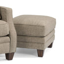  Flexsteel Lennox Fabric Ottoman 7564-08 720-80 IMAGE 1