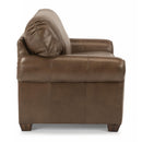  Flexsteel Thornton Stationary Leather Chair 3535-101-739-72 IMAGE 3